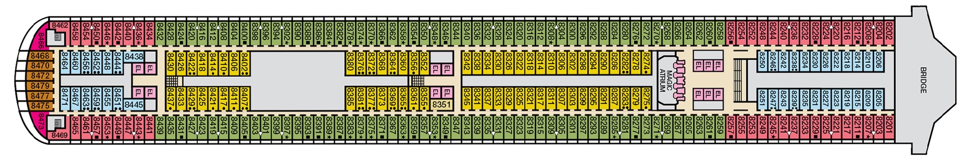 Deck 8 plan